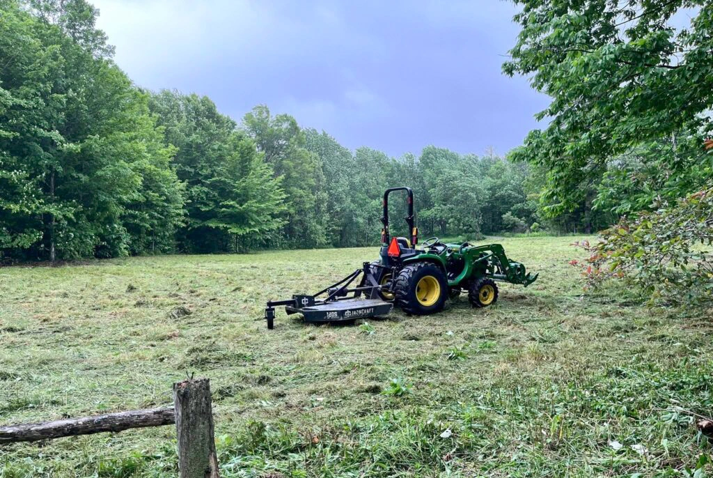 Vermont Mobile Small Engine Repair. Barnet Vermont - Small Brush Hogging
